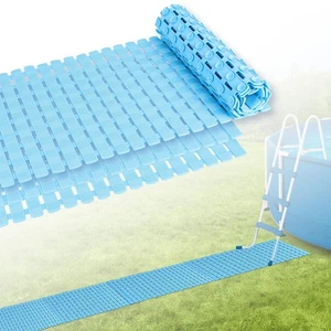 3Pcs Ground Pool Drainage Walkway, 15.7" x 27.6" Pool Drainage Mat, Non-Slip ... - Foto 1 di 7