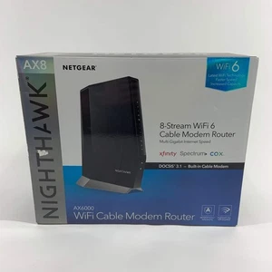 NETGEAR Nighthawk router modem con cavo Wifi dual band CAX80-100NAS - Foto 1 di 6