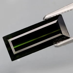 2.85Ct.Ravishing Color Natural Green Tourmaline Mozambique Perfect Shape - Picture 1 of 4