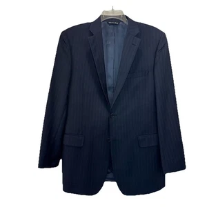 Blazer Abrigo Deportivo Chaqueta Ermenegildo Zegna Traveller Rayas Lana/Seda Talla 42R - Imagen 1 de 11