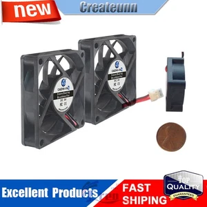 2/4pcs 80/70/60/50/40/30/25mm DC per PC 3D stampante 12V raffreddamento computer custodia ventola - Foto 1 di 59