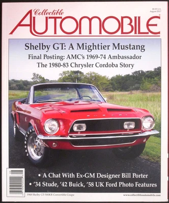 COLLECTIBLE AUTOMOBILE   August 2017 - Image 1 of 2