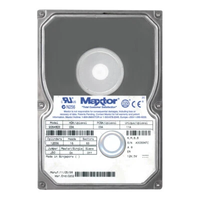 Maxtor Diamondmax 4320 6.4gb 5.4k Ata 3.5" 90648d3 - Image 1 of 3