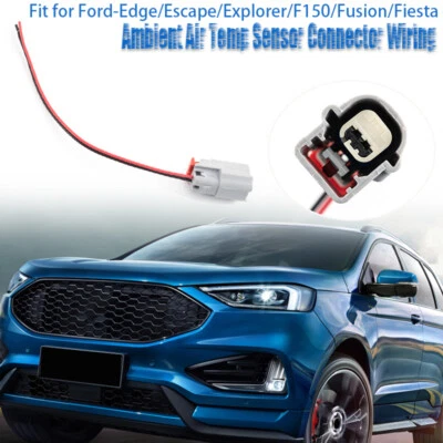 Conector coleta sensor temperatura aire ambiente coleta para Ford Explorer 2011-20 2021 Foto 1 de 4