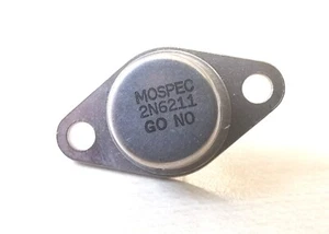 2N6211 TRANSISTOR DI POTENZA PNP 2A 35W MOSPEC - Foto 1 di 5