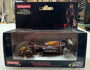 Carrera 1/43 17082 M. Vestappen Red Bull Racing Pull-Back Motor Race Car MIB/New - Picture 1 of 3