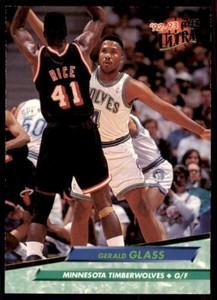 1992-93 Fleer Ultra Gerald Glass Basketball Cards #110