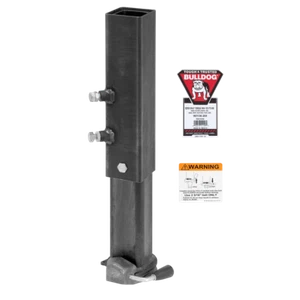 Acoplador de enganche de remolque de cuello de ganso Bulldog BX1 2-5/16 pulgadas de diámetro 30 k lb cuadrado - Imagen 1 de 1