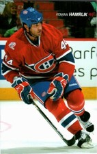 Roman Hamrlik 2009-10 Montreal Canadiens Postcard