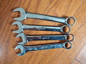 4 pc Snap On Metric Short Combination Wrenches - OEXM 15,16,17,18 - Picture 1 of 2