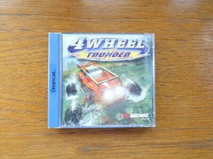 4 Wheel Thunder , Sega Dreamcast with Manual