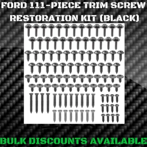 1953+ Ford F350 Super Duty Interior Exterior Molding Engine Bay Trim SCREW KIT  - Picture 1 of 2