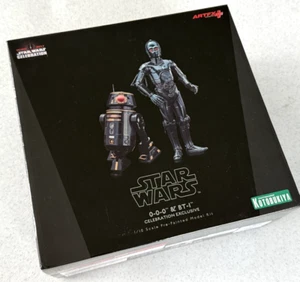 Kotobukiya ArtFX NIB 0-0-0 & BT-1 Star Wars Celebration 2017 Exclusive Model Kit - Picture 1 of 7