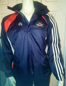 O'Neills Cork Marine GAA Hurling Football Blue & Red Lined ¼ Zip Pullover Jacket - Picture 1 of 16