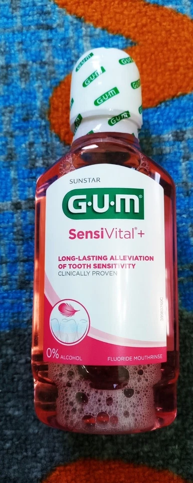Enjuague bucal sensivital encías protección duradera contra la sensibilidad dental Foto 1 de 1