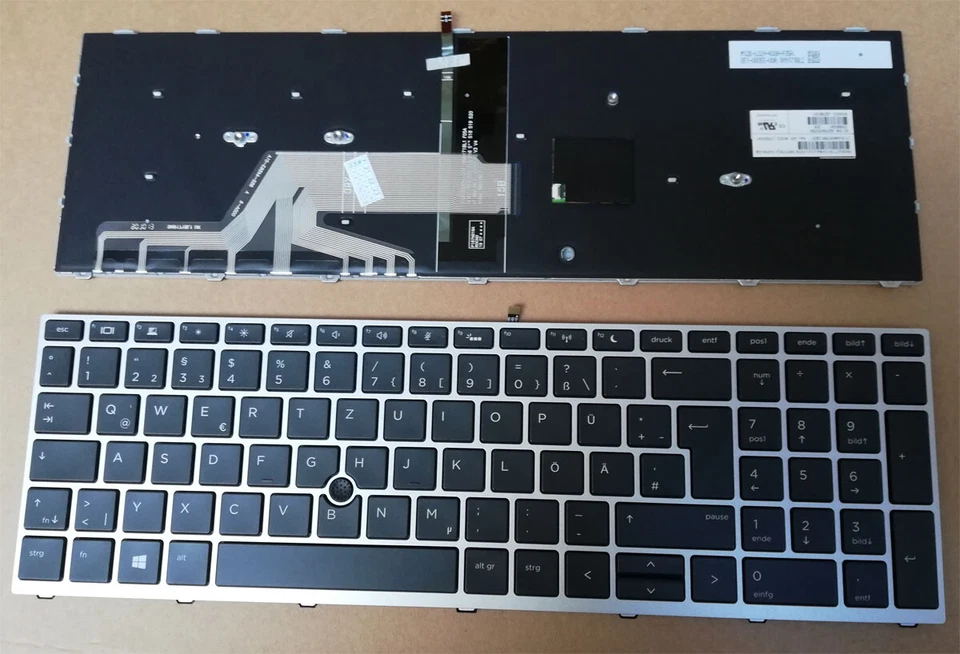 Tastatur hp Probook 470 G5 Deutsch Keyboard Beleuchtung TrackPoint Deutsch - Bild 1 von 1