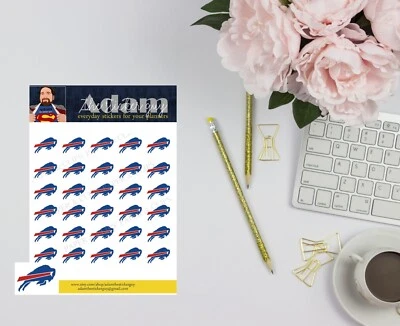 Buffalo Bills Planner Stickers - Image 1 of 2