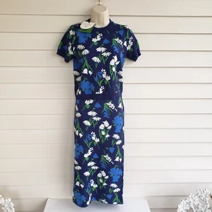 KATE SPADE NEW YORK x TARGET Mixed Floral Crewneck Sweater Top + Skirt set Sz S - Picture 1 of 6