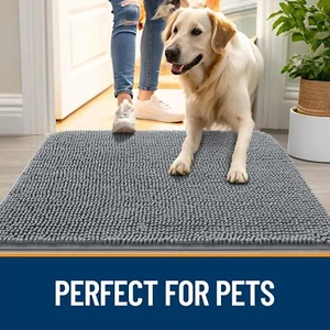 Alfombra para perro 30x20 alfombra antideslizante para interior piso casa perfecta para mascotas - Imagen 1 de 6