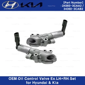 Genuine OEM Oil Control Valve Ex LH+RH 243603CAA2+243603CAB2 for Hyundai Kia - Picture 1 of 2