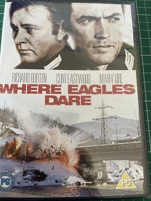 Where Eagles Dare DVD New and Sealed - Image 1 of 2