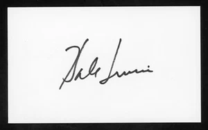 Hale Irwin PGA Golfer, World Golf Hall of Fame Signed 3x5 Index Card E27544 - Picture 1 of 1