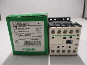 NEW SCHNEIDER CA2KN40F7 CONTACTOR 110V COIL - Picture 1 of 2