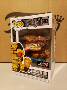 Funko Pop Marvel #692 Venomized The Thing METÁLICO exclusivo de GameStop *NUEVO* - Imagen 1 de 1
