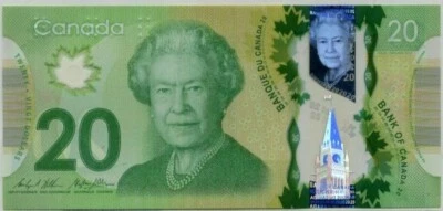 CANADA 20 Dollars 2012 Poylmer QEII Note UNC NV370 - Image 1 of 2