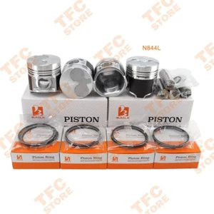 New N844-D N844L Piston Kit Ring Set For Shibaura Engine HOLLAND L175 L218 1920 - Picture 1 of 3