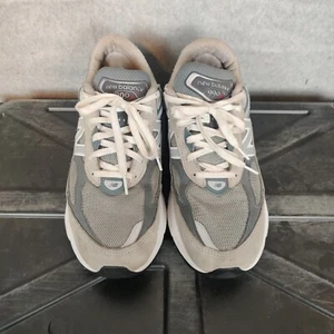 Camiseta baja New Balance 990 V6 gris liso para hombre talla 12 atlético correr caminar - Imagen 1 de 12