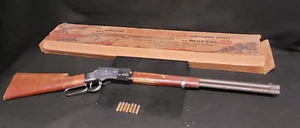 Circa 1958 MATTEL OFFICIAL WINCHESTER SADDLE GUN with (7) Bullets and Box - Picture 1 of 22