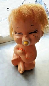 Plastic doll made japan Rubber vintage bambola plastica vinile KEWPIE IKB IWAI - Foto 1 di 4