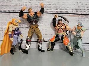 Kaiyodo Fist of the North Star  Action Figure Lot Of 4.  - Picture 1 of 9