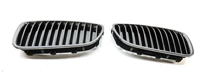 BMW 528i 535i 550i M5 (F10) 2011-2013 JUEGO DE REJILLA DE VENTILACIÓN DEL CAPÓ DELANTERO-2 (NEGRO) Foto 1 de 4