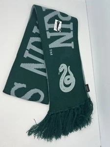 Harry Potter Slytherin Reversible Scarf Universal Studios Hogwarts House - Picture 1 of 7