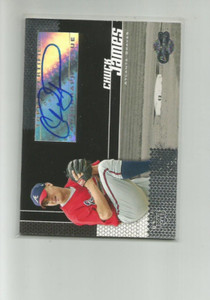 2006 TOPPS CO-SIGNERS #112 CHUCK JAMES  AUTO  (RC)