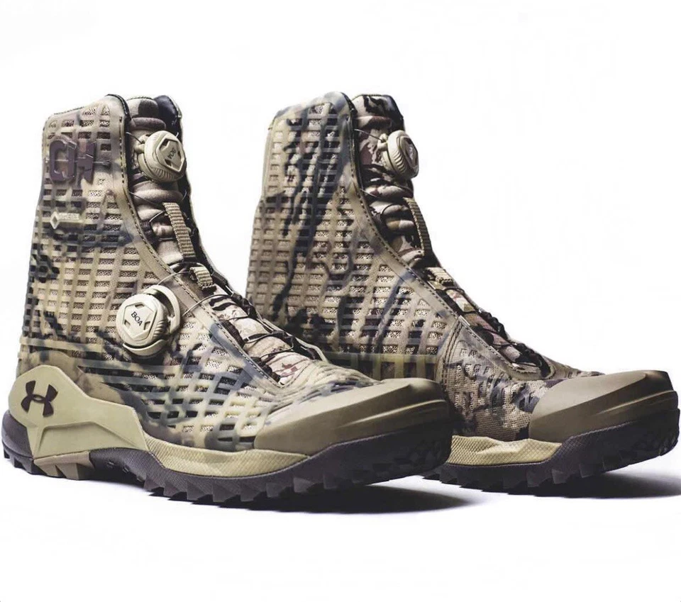 Under Armour Barren CH1 Goretex Camo Hunting Boots-12 - Image 1 of 3