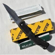 BUCK US-made 2004 mod 444 Bucklite BK B444-BK-0 nóż lockback; stalówka z papierami