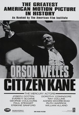 CITIZEN KANE Movie Silk Poster 11"x17" 24"x36"  RARE 1941 Orson Welles 