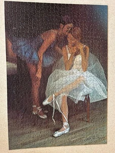 BALLERINAS (1977 Ravensburger) -- 1000 Piece Jigsaw Puzzle -- Complete - Picture 1 of 3
