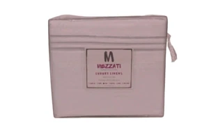 Luxury Linens Full  Bed Sheet Set Prestige 1800 Collection New Silver - Picture 1 of 4