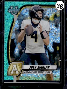 2024 Bowman Chrome #103 Joey Aguilar Aqua Mini-Diamond Refractor #/275 - Picture 1 of 2