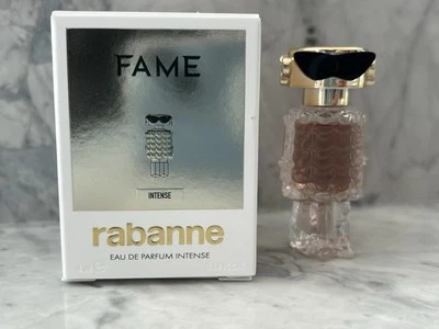 PACO RABANNE Fame Eau de Parfum Intense - 0,14 Oz/4mL Splash tamanho mini - Imagem 1 de 3