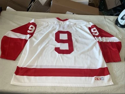 GORDIE Howe Detroit Red Wings Ccm Maska Jersey Men XXl All Sewn Vintage Clean - Image 1 of 4