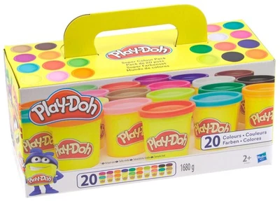 16,66 EUR/kg Play-Doh Knete Super Farbenset 20er Pack Kinderknete 20 Farben