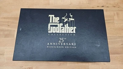 The Godfather 25th Anniversary VHS Collection Widescreen Edition Sealed Tapes - Image 1 of 4