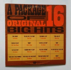A Package Of 16 Original Big Hits Vinyl LP By Motown - Imagen 1 de 4