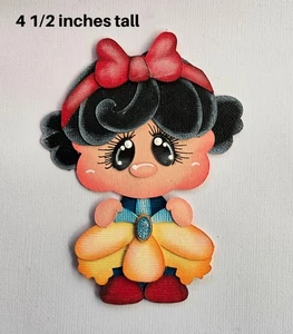 Disney Snow White Girl #1 álbum de recortes troquelado piezas de papel prehechas por Rhonda - Imagen 1 de 1