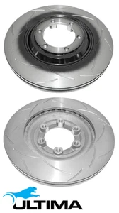 FRONT SLOTTED DISC BRAKE ROTOR SET FOR HOLDEN COLORADO RG LVN LWH LKH 2.5 2.8 I4 - Picture 1 of 1